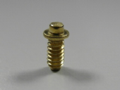 #6-32x1.25" brass C2006 screw customized